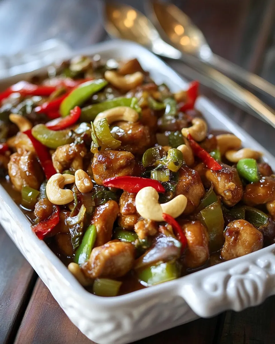 Classic Spicy Cashew Chicken image