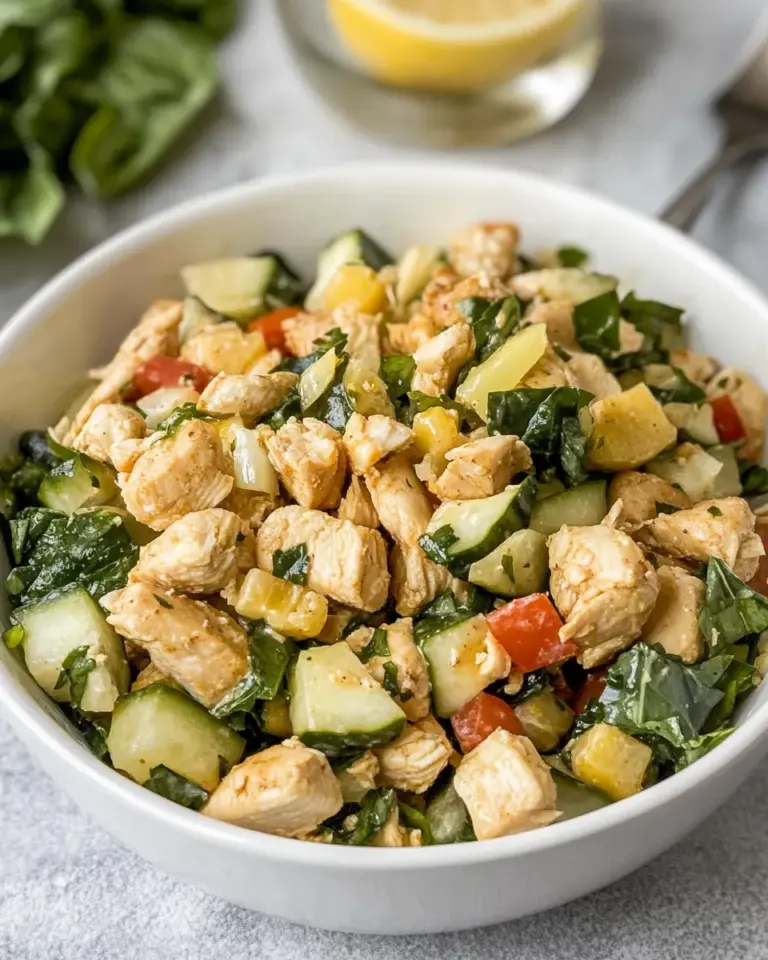 Fresh Spicy Chicken Salad with Ginger and Lemon photo