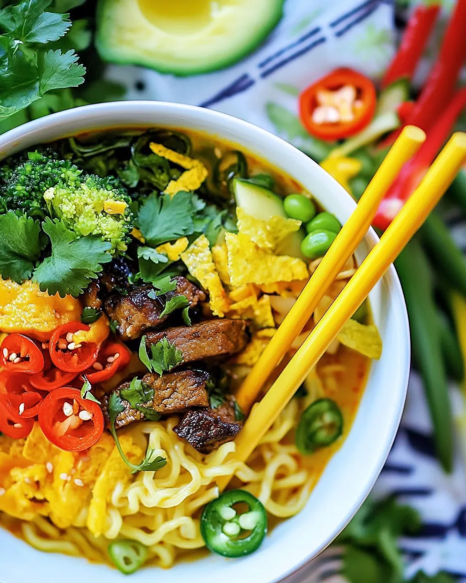 Easy Spicy Ramen Bowl recipe photo