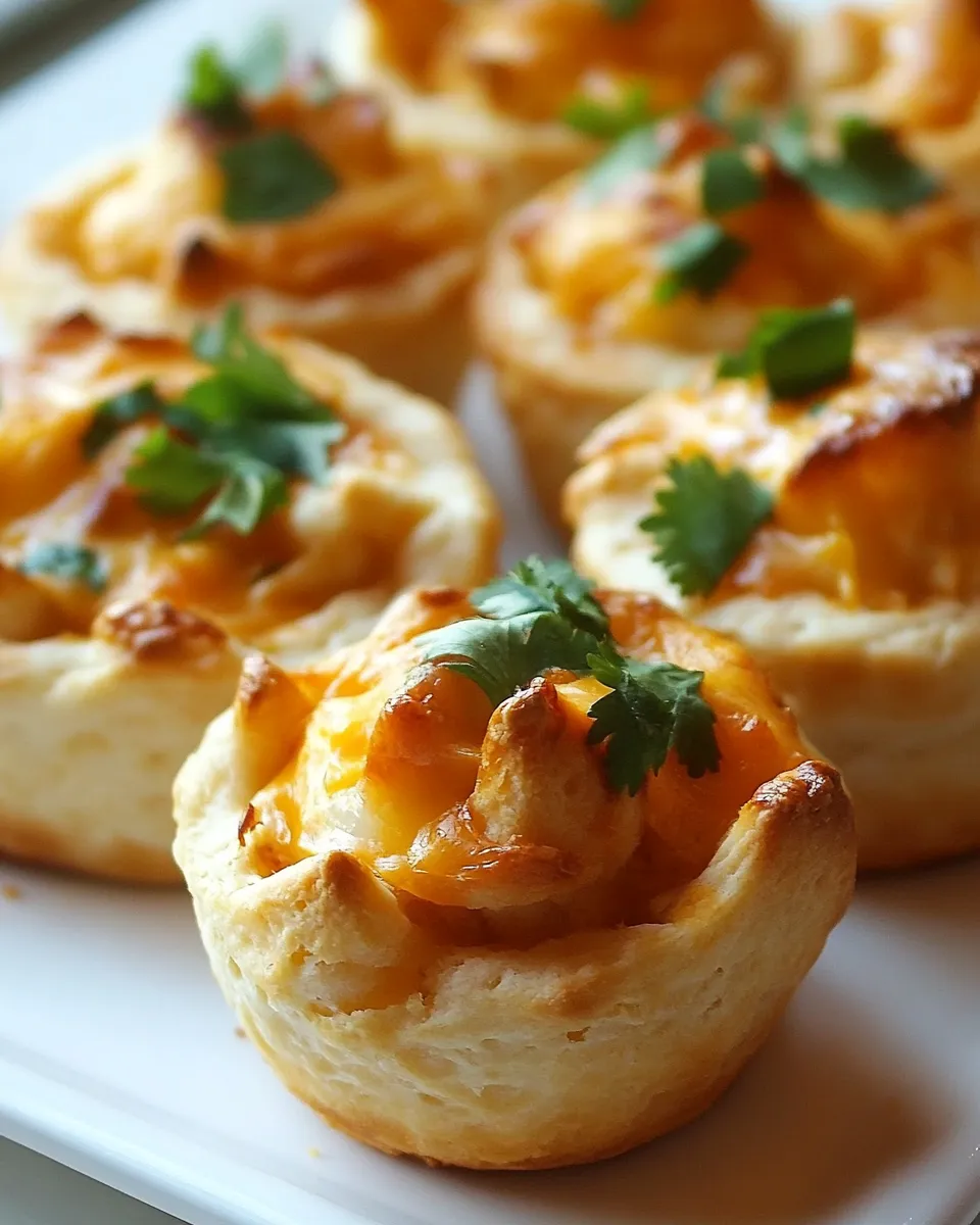 Delicious Spicy Texas Ranch Biscuit Cups shot
