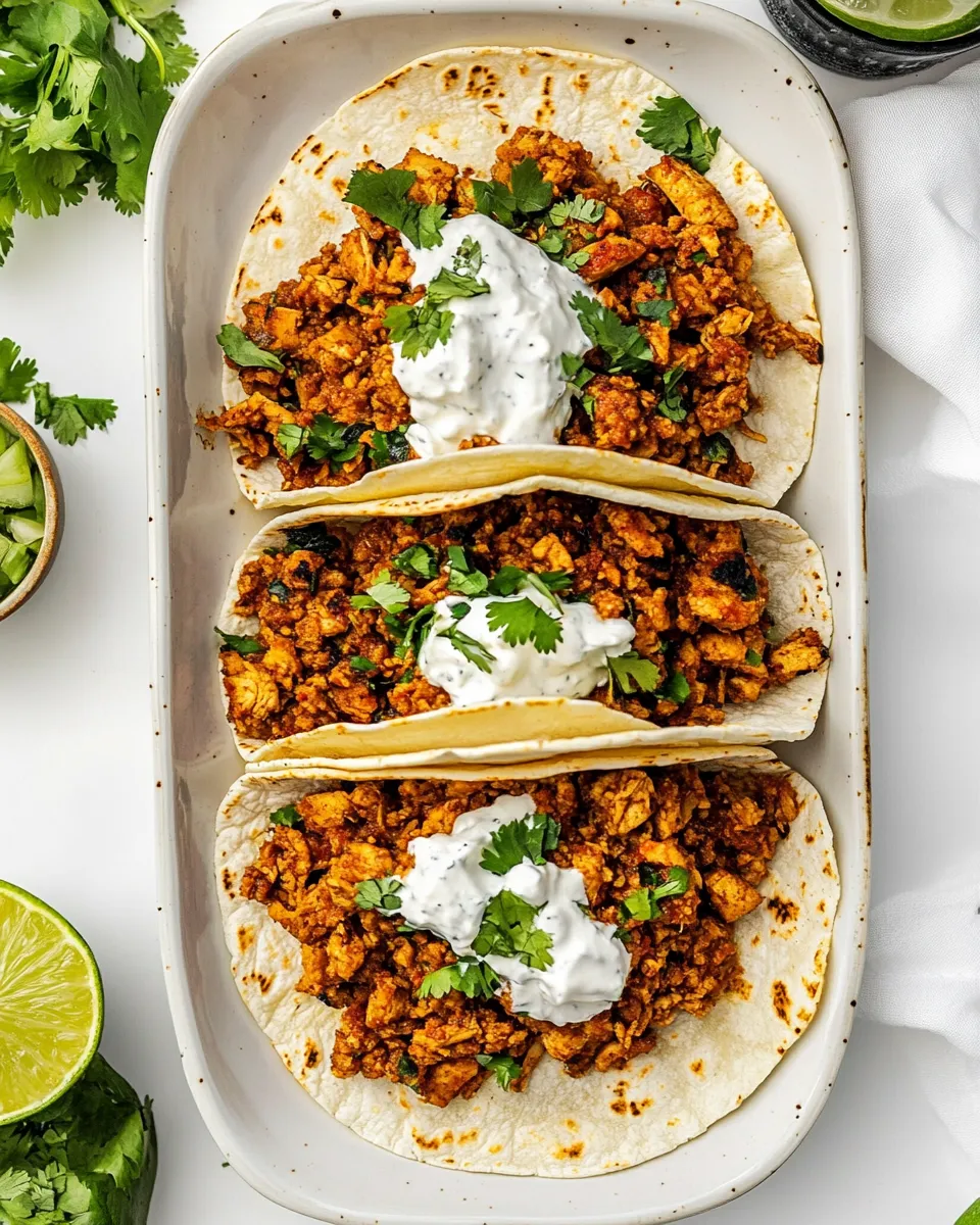 Classic Spicy Turkey Tacos image