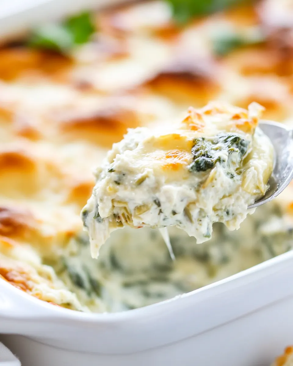 Classic Spinach Artichoke Dip image