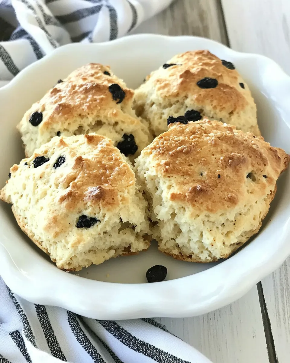 Easy Spotted Dog Scones recipe photo