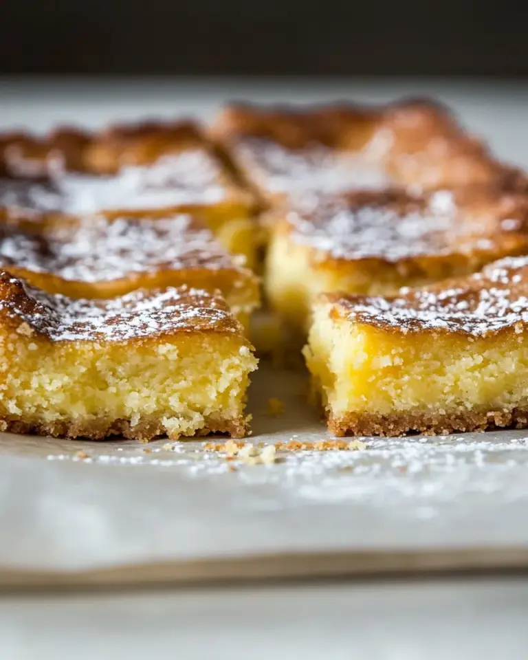 Homemade St Louis gooey butter cake photo