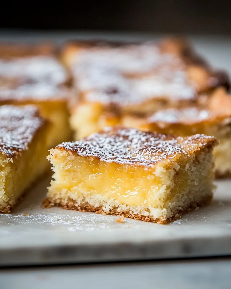 Easy St Louis gooey butter cake picture