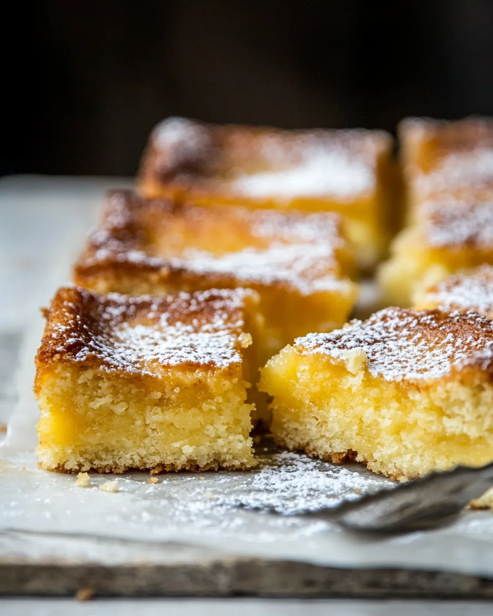 Delicious St Louis gooey butter cake shot