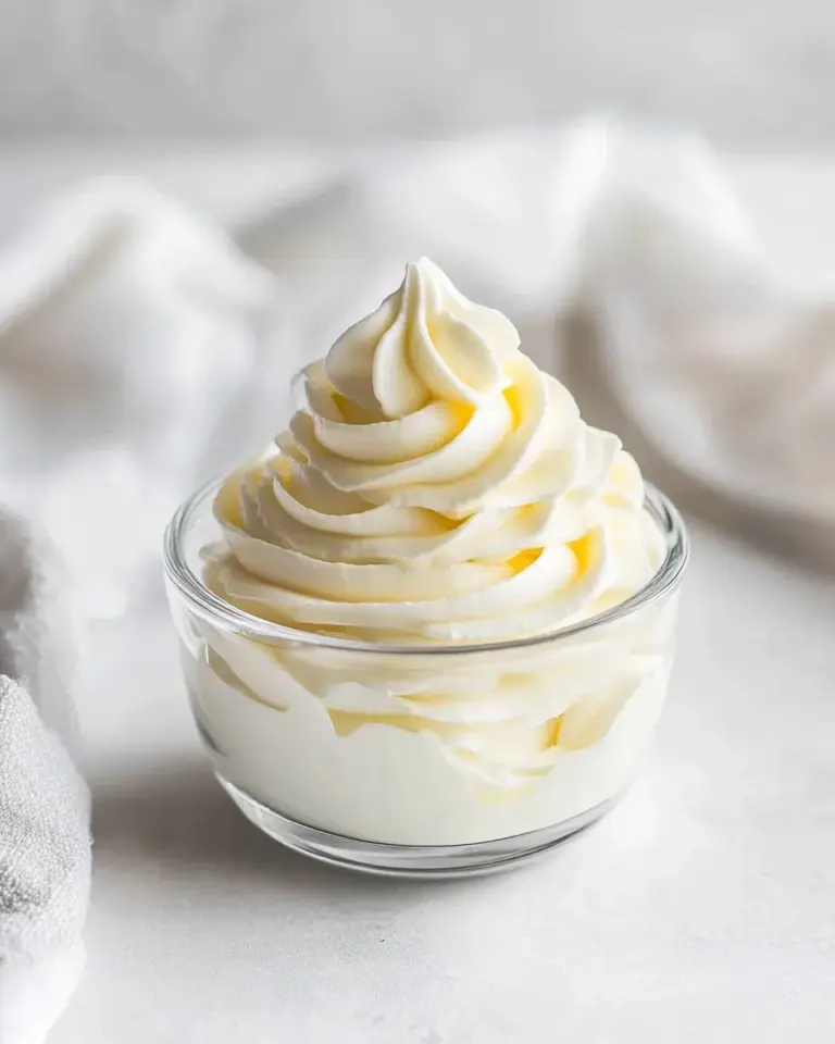Homemade Stabilized Whipped Cream photo