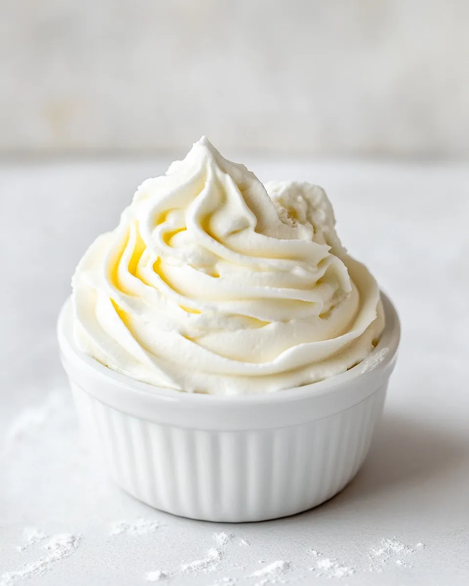 Easy Stabilized Whipped Cream picture