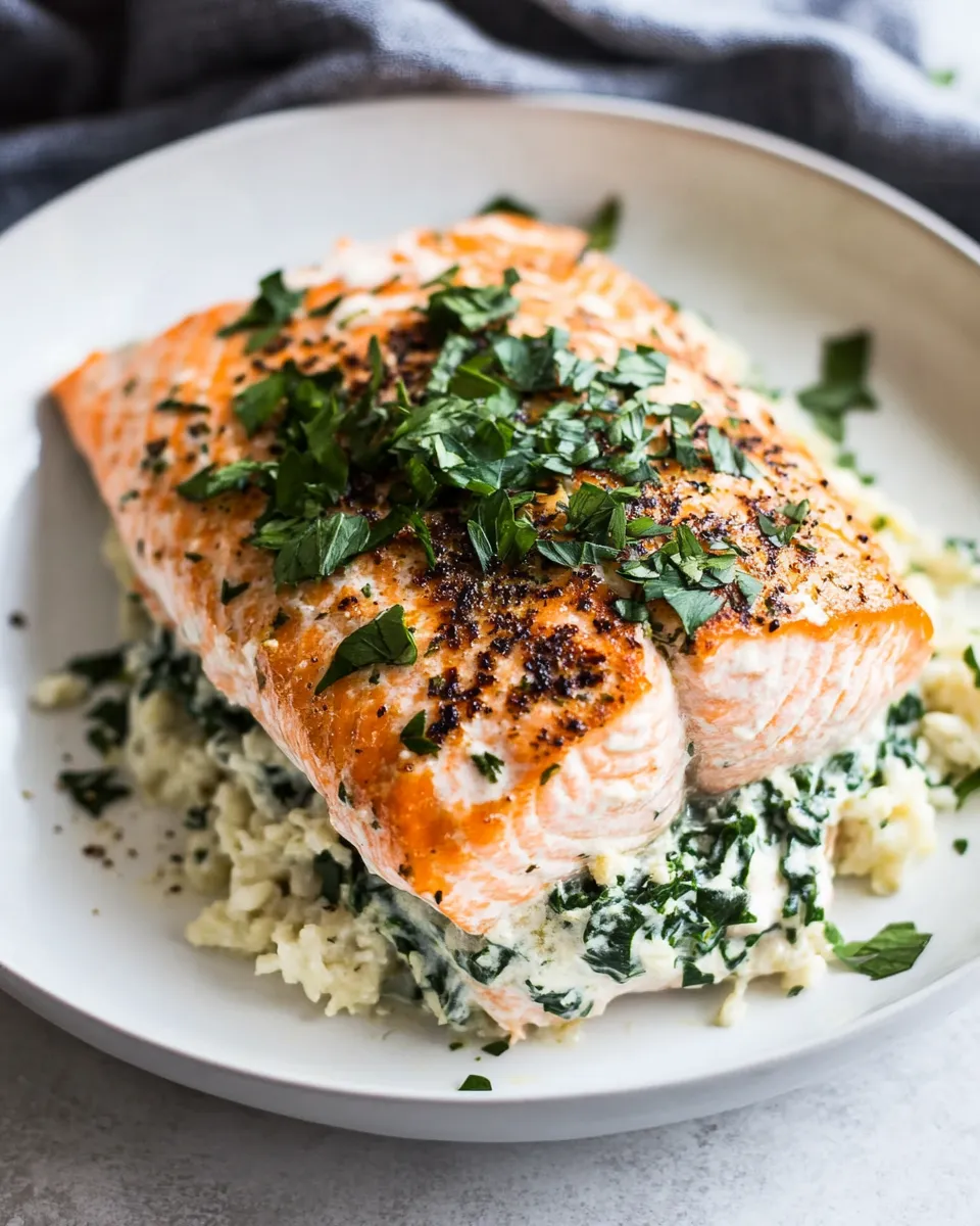 Easy Stuffed Salmon picture