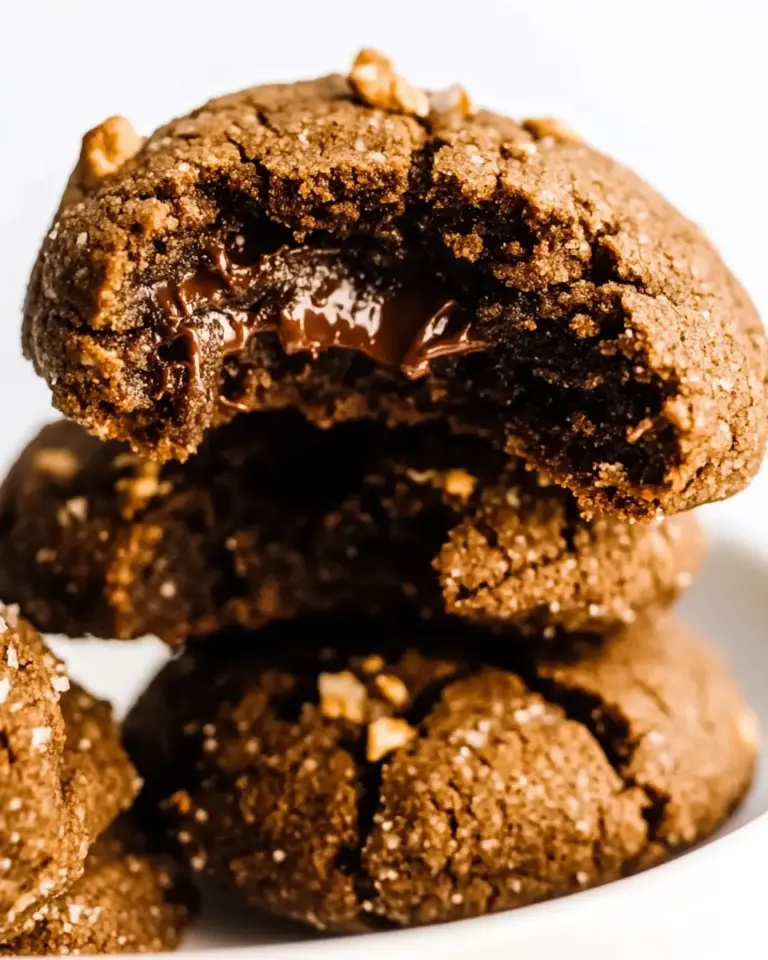 Homemade Sugar Free Nutella Cookies photo