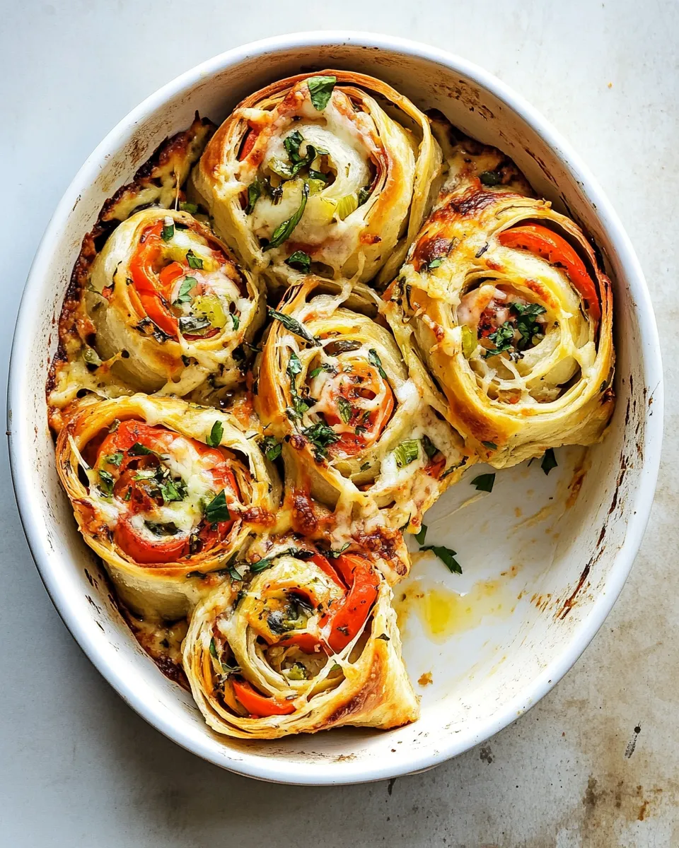 Homemade Supreme Pizza Rolls photo