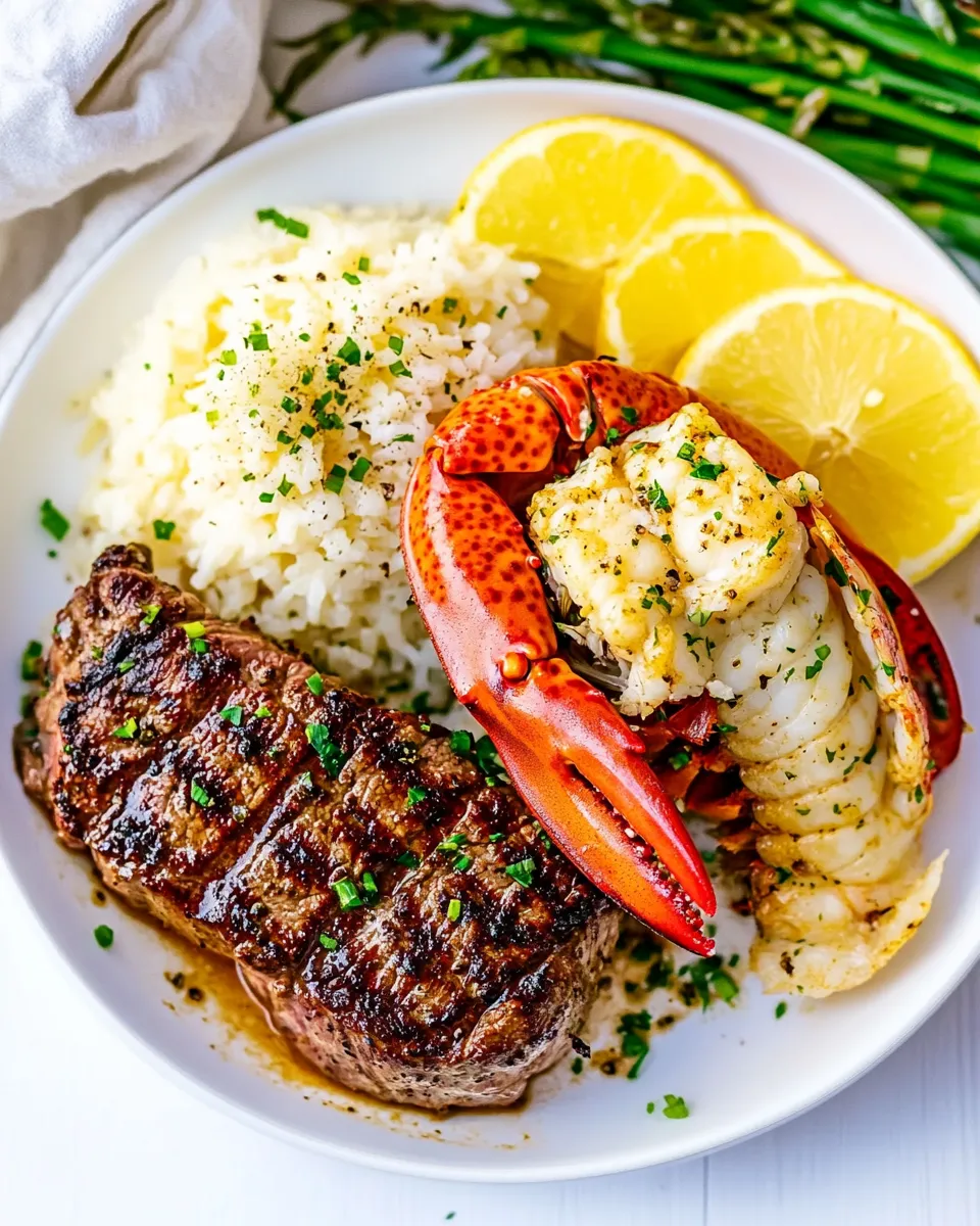 Easy Surf and Turf (Steak and Lobster) picture