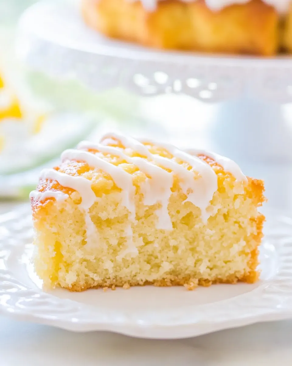 Homemade Sweet Cream Vanilla Coffee Cake photo