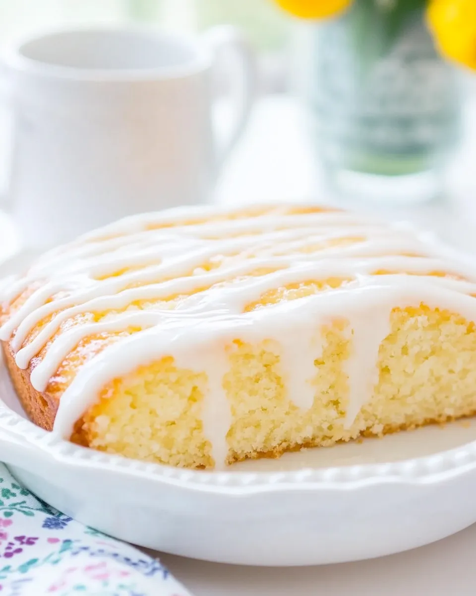 Easy Sweet Cream Vanilla Coffee Cake recipe photo