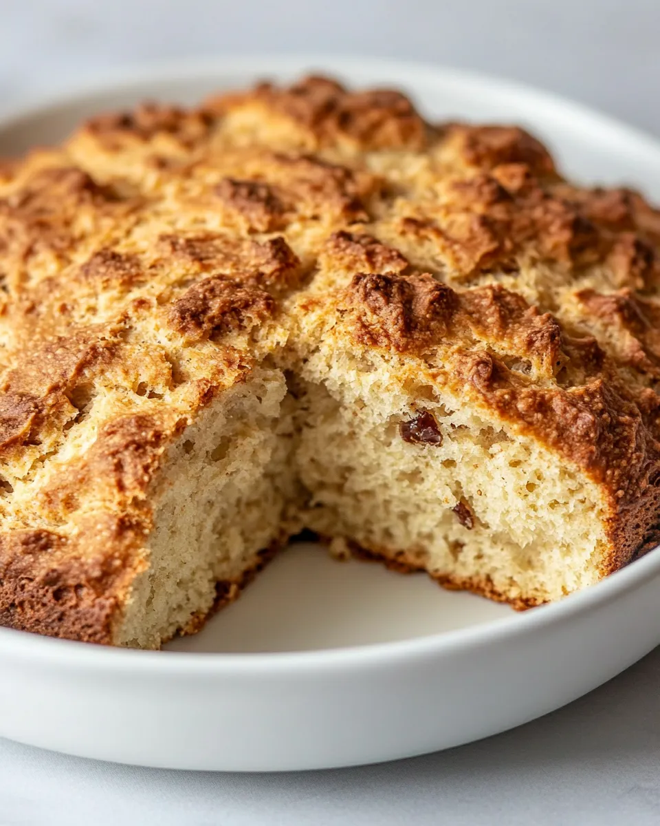 Delicious Sweet Irish Soda Bread shot