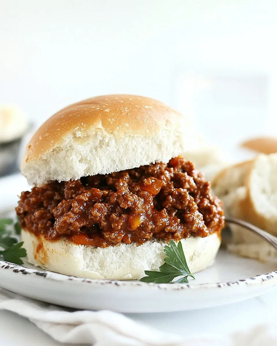 Easy Sweet & Spicy Sloppy Joe Recipe picture