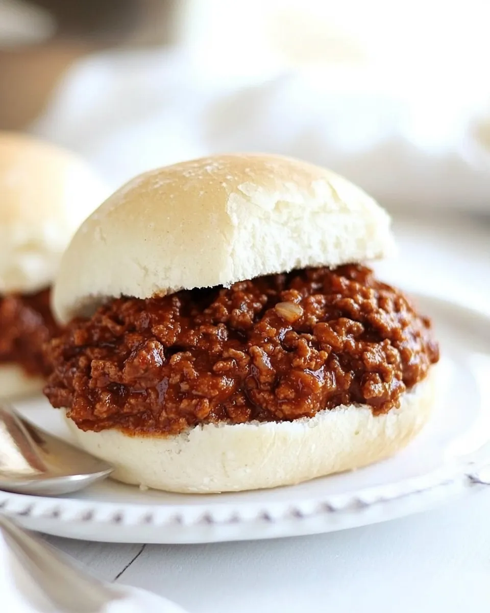 Delicious Sweet & Spicy Sloppy Joe Recipe shot