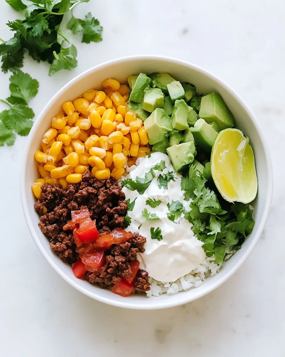 Homemade Taco Bowl photo