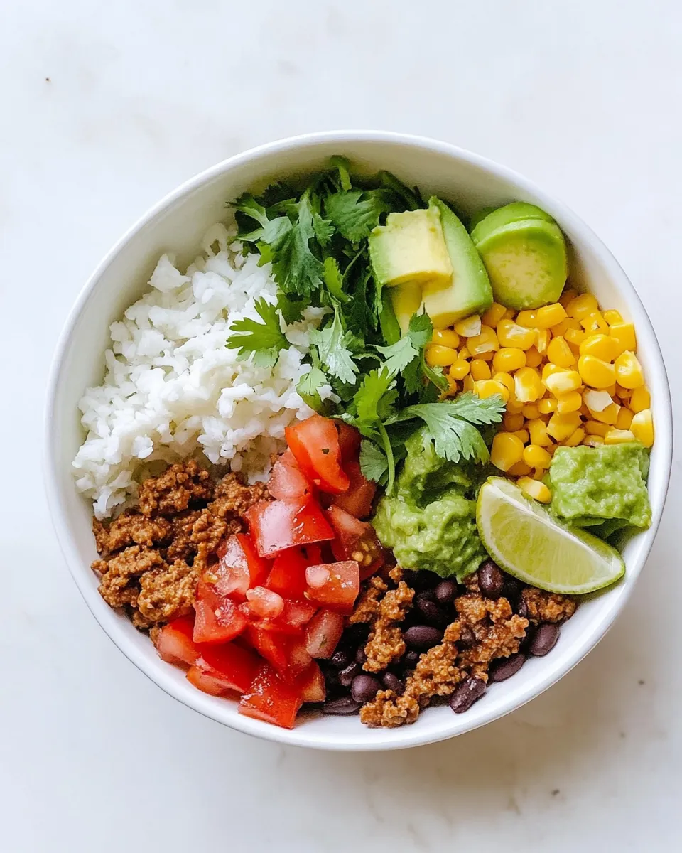 Easy Taco Bowl picture
