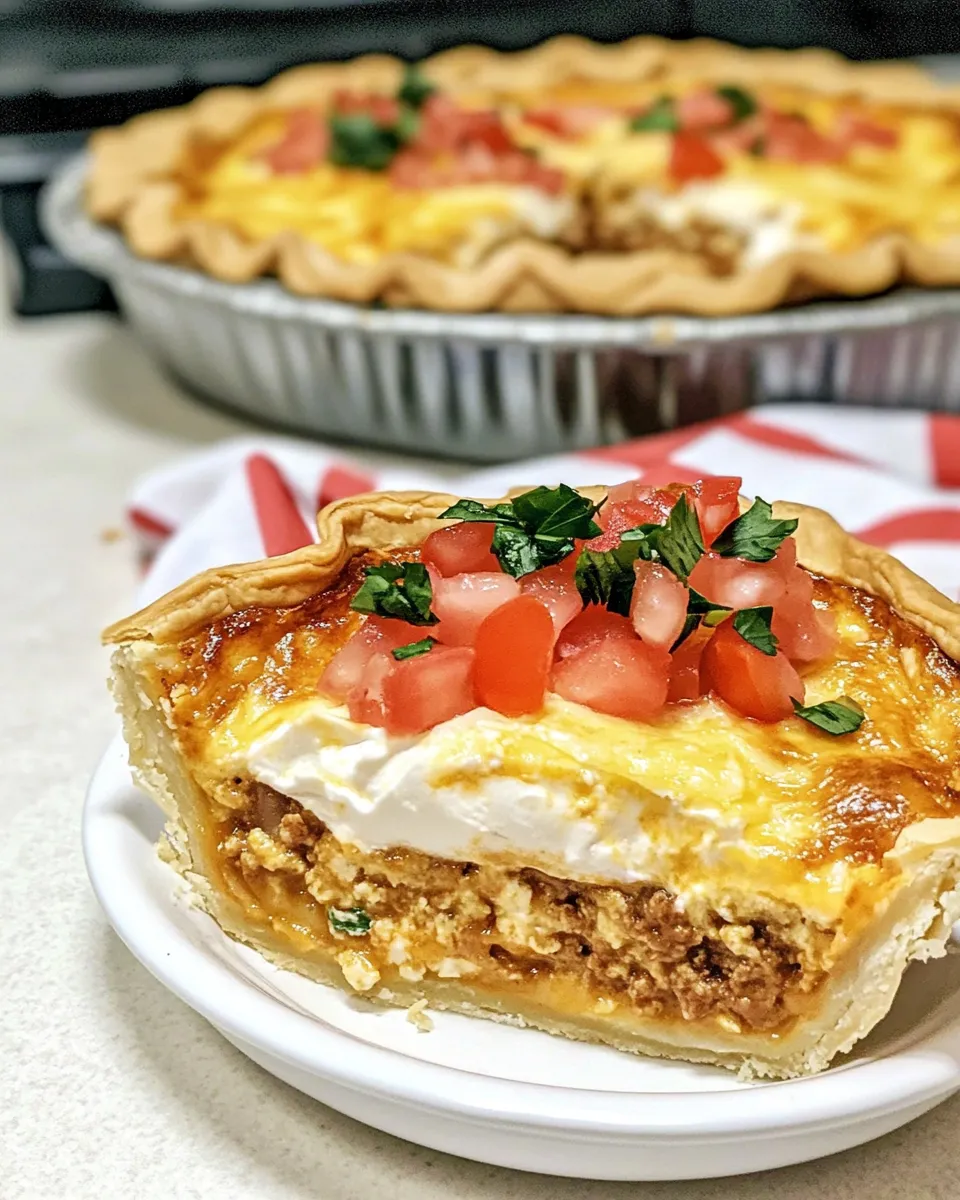 Homemade Taco Ranch Quiche photo