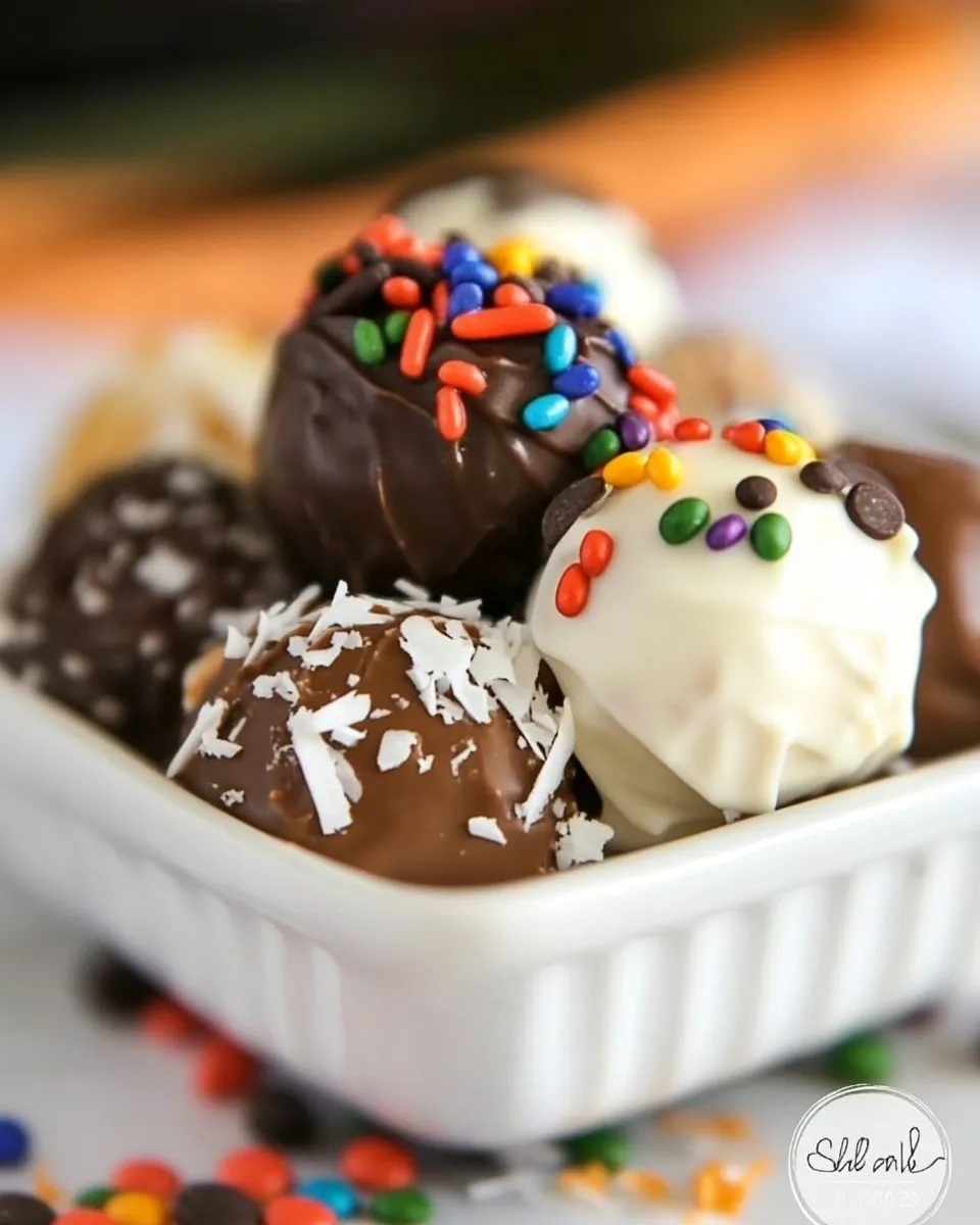 Homemade Taffy Truffles photo