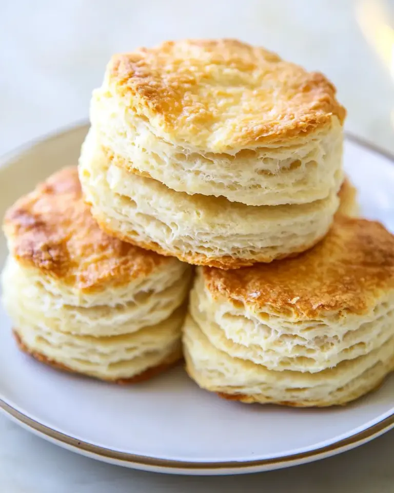 Homemade Tall & Flaky Buttermilk Biscuits photo
