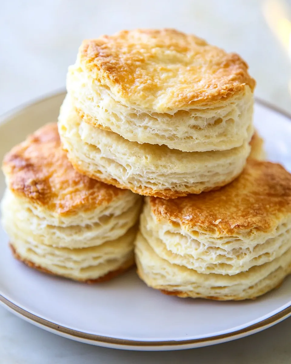 Homemade Tall & Flaky Buttermilk Biscuits photo