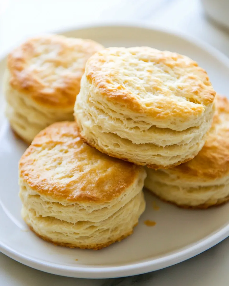 Delicious Tall & Flaky Buttermilk Biscuits image