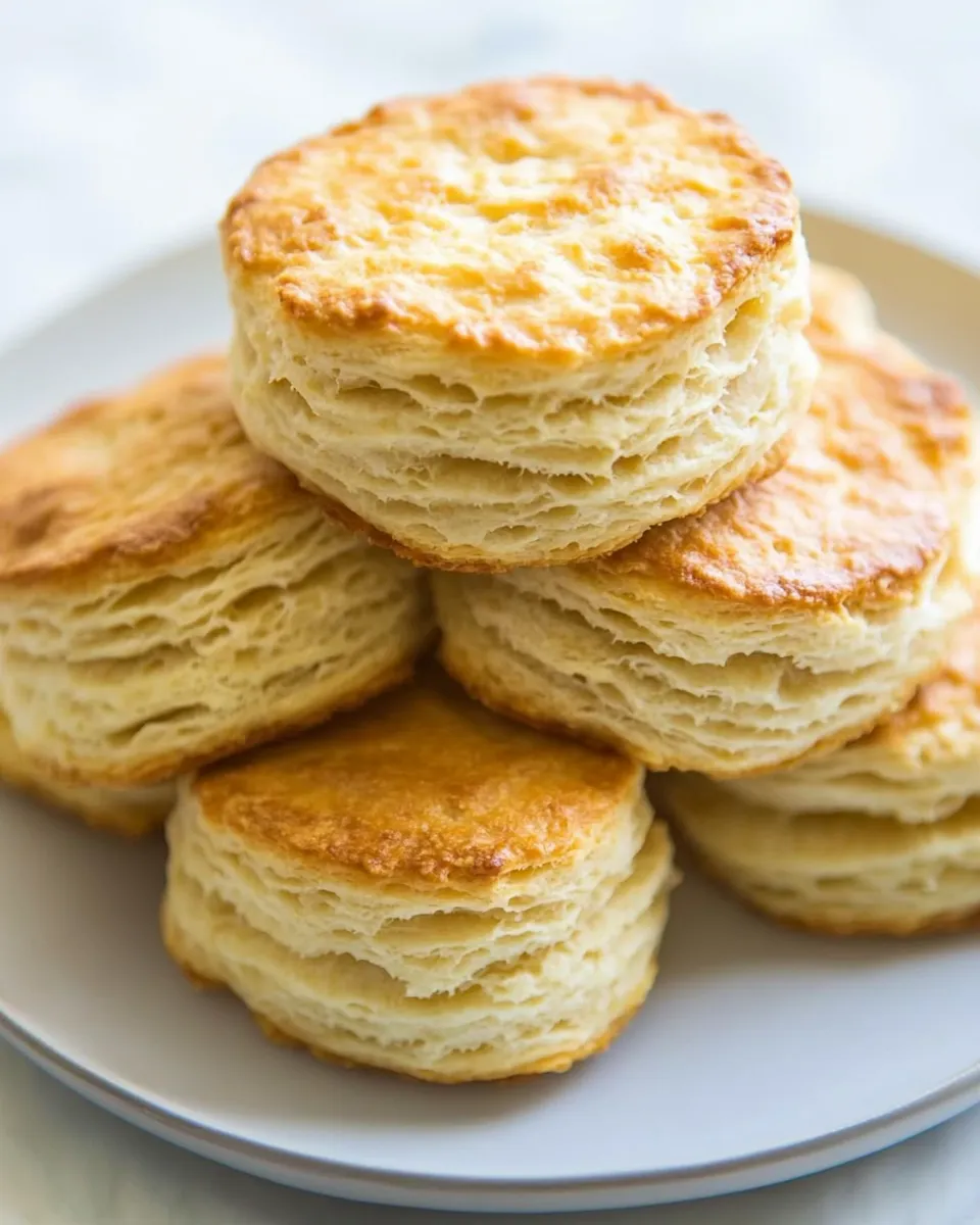 Easy Tall & Flaky Buttermilk Biscuits recipe photo