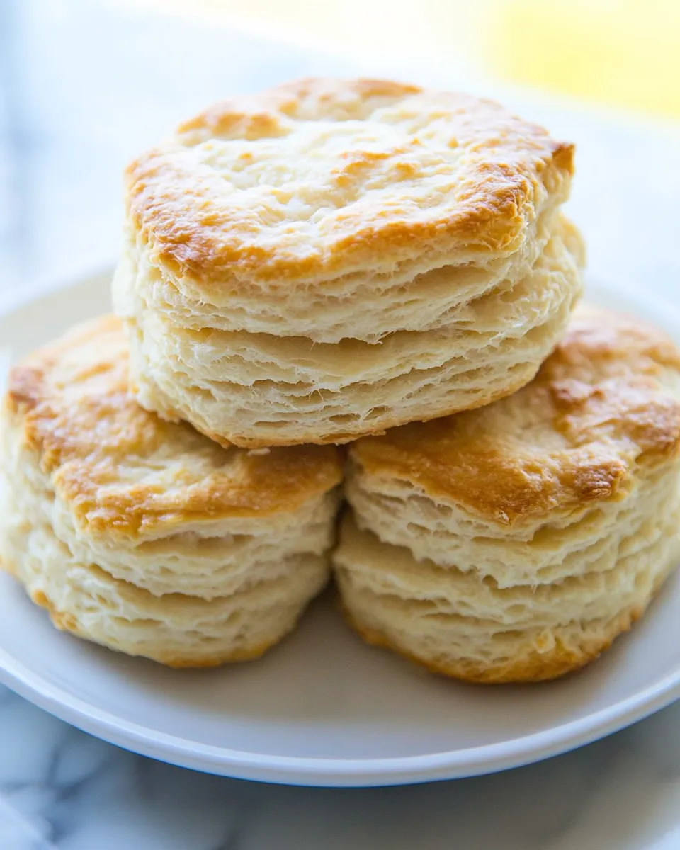 Classic Tall & Flaky Buttermilk Biscuits shot