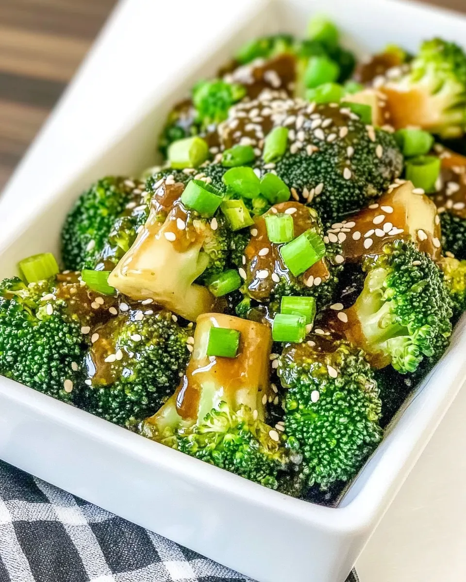 Homemade Teriyaki Broccoli photo