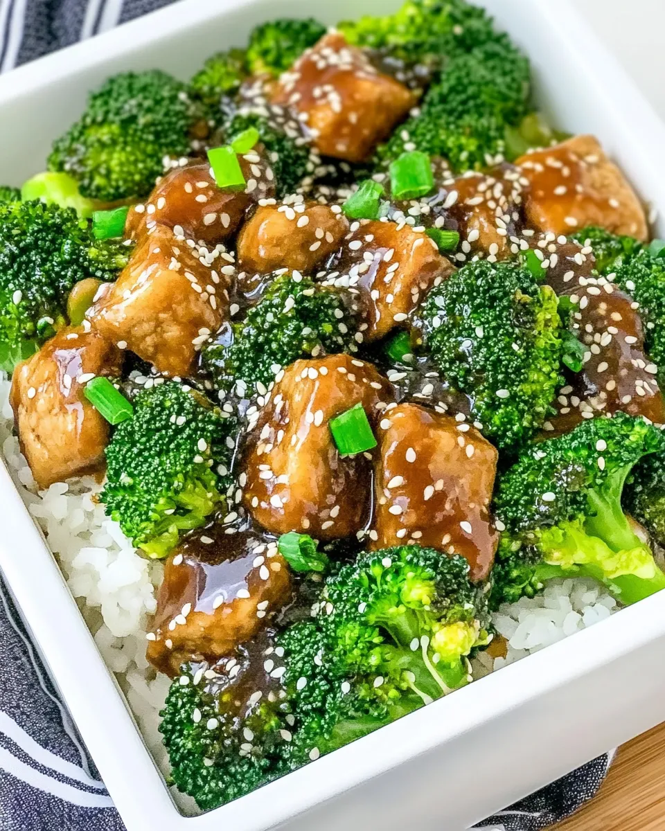 Classic Teriyaki Broccoli image