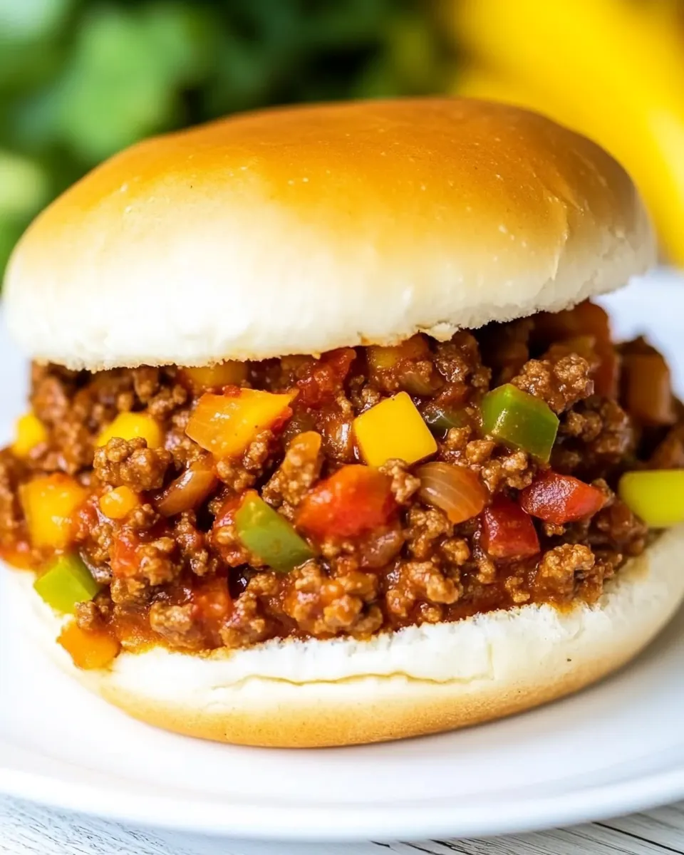 Best Tex-Mex Sloppy Joes shot