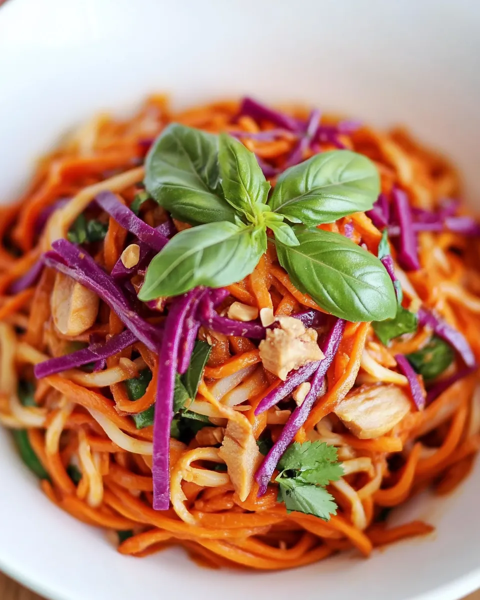 Classic Thai-Style Sweet Potato Noodles image