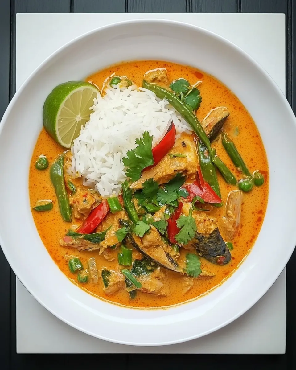 Classic Thai Fish Curry image