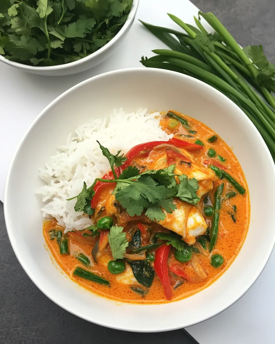 Easy Thai Fish Curry picture