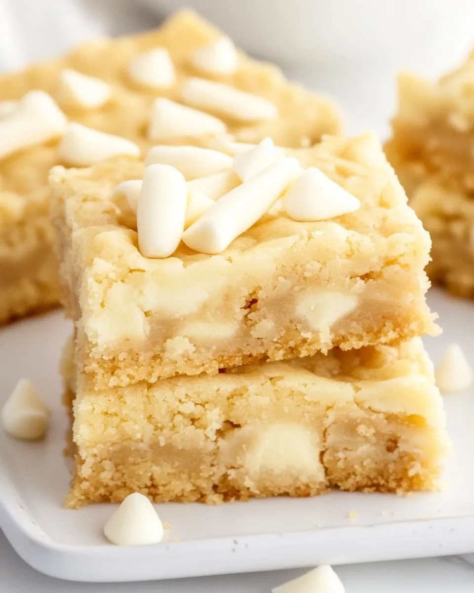 Homemade The BEST Blondie Recipe photo
