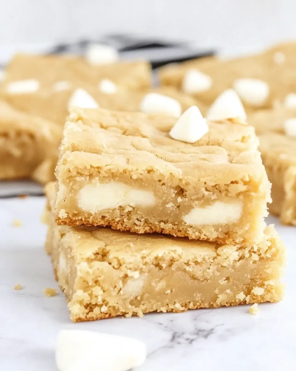 Delicious The BEST Blondie Recipe shot