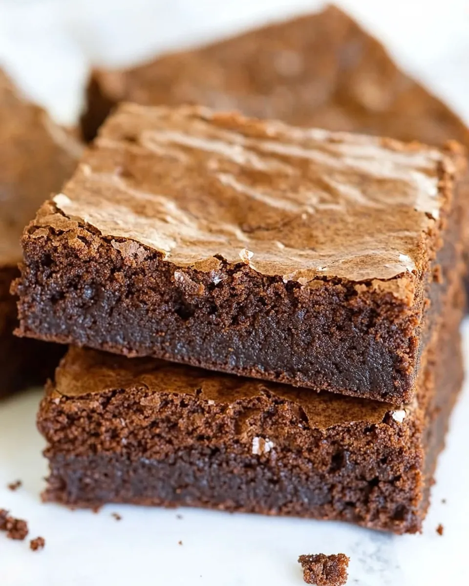 Healthy The BEST Gluten-Free Brownies shot