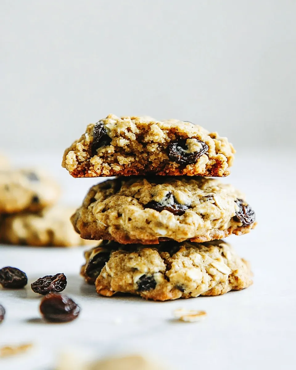 Homemade The BEST Oatmeal Raisin Cookies photo