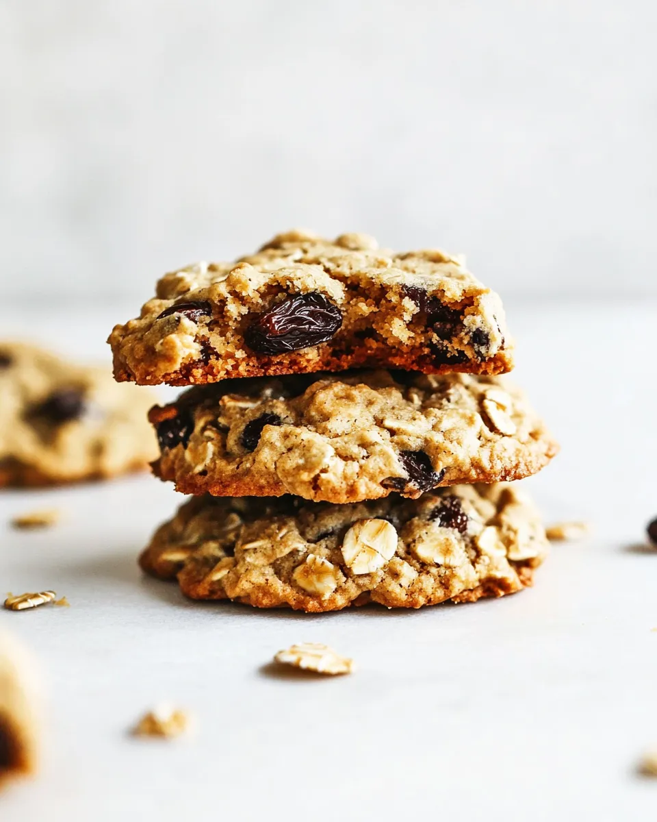 Classic The BEST Oatmeal Raisin Cookies image