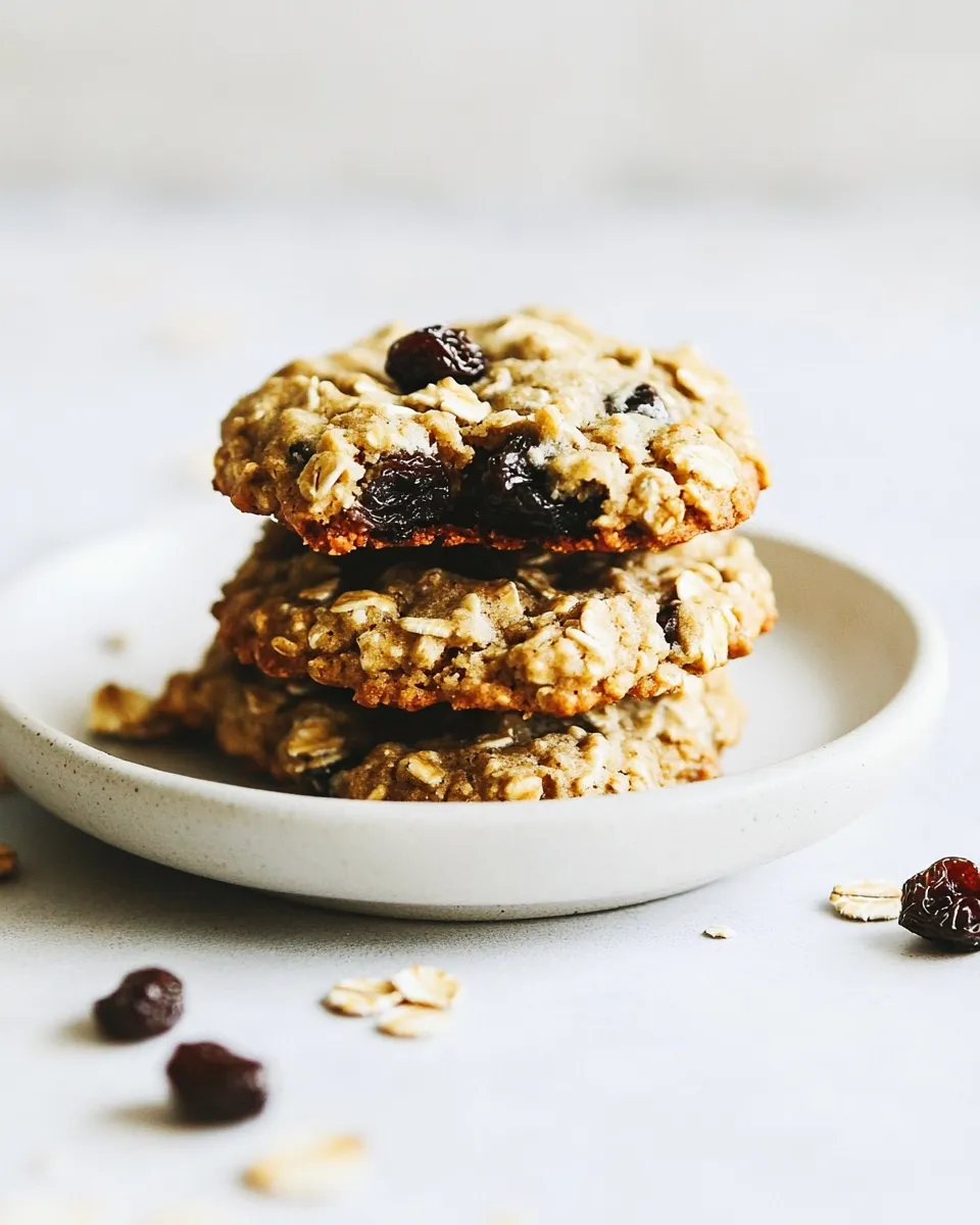 Delicious The BEST Oatmeal Raisin Cookies shot
