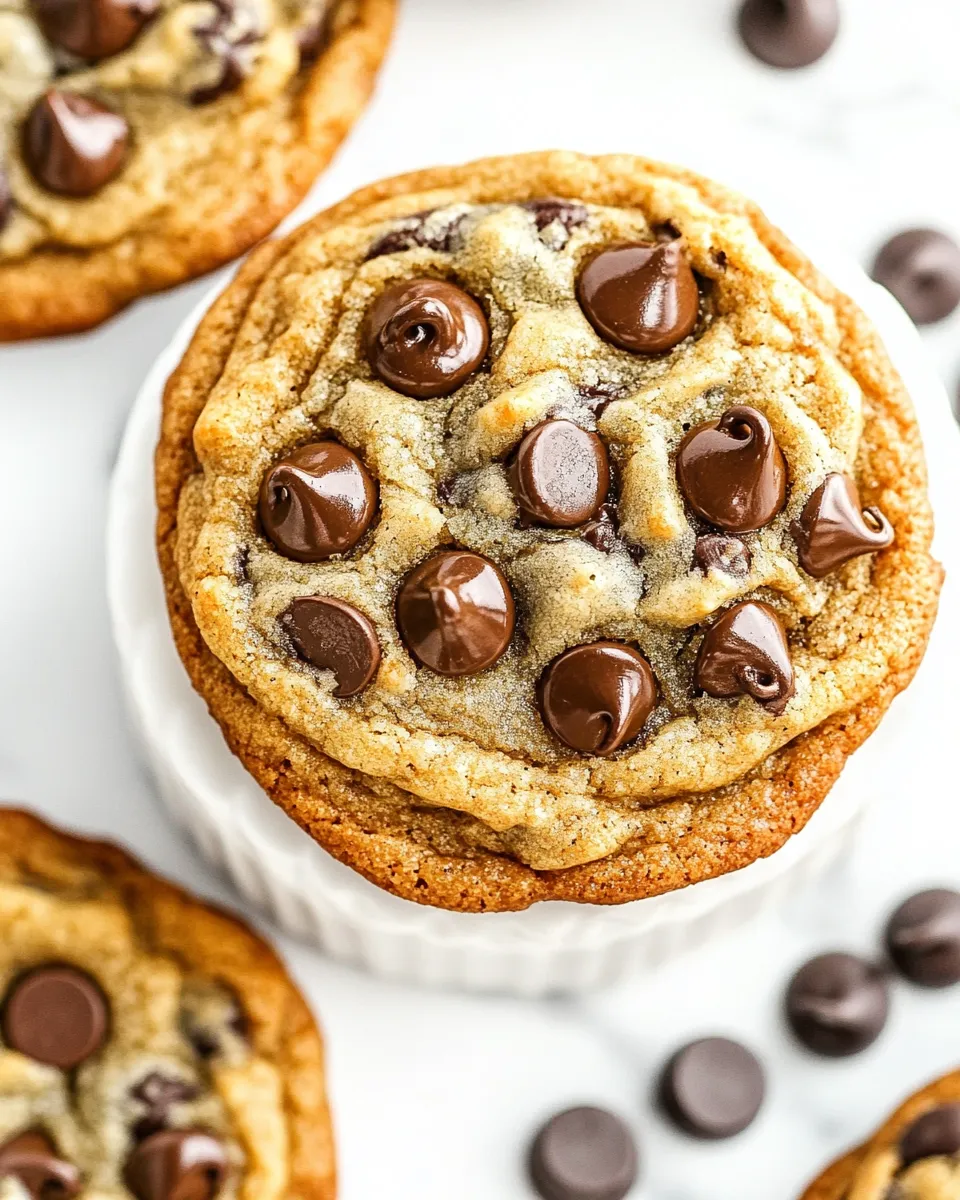 Delicious The Best GIANT Chocolate Chip Cookies shot