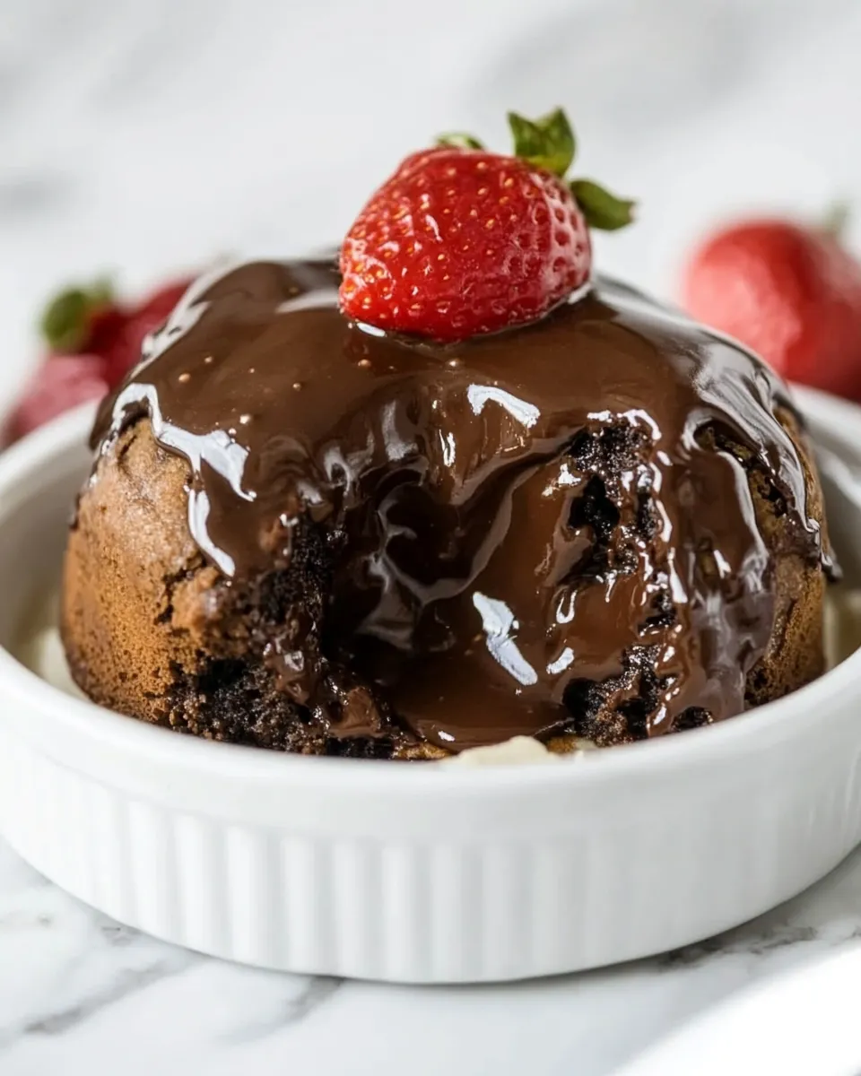 Homemade The Best and The Easiest Molten Chocolate Lava Cakes photo