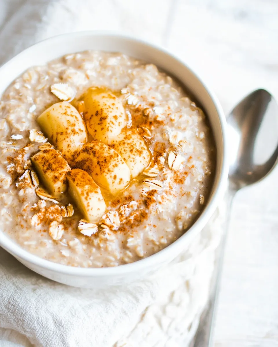 Delicious The Creamiest DIY Instant Oatmeal food shot