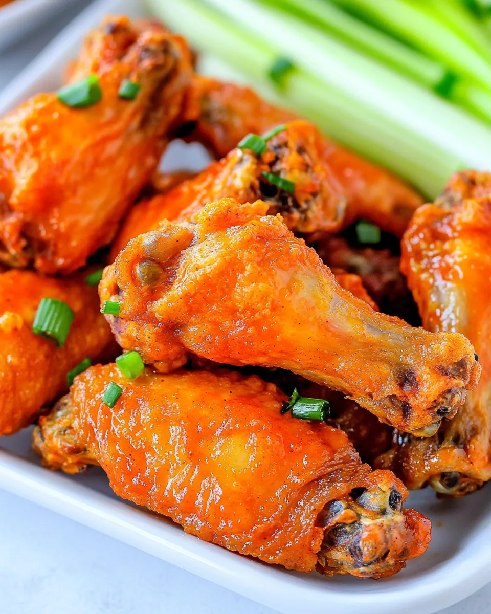 Homemade The Crispiest Baked Buffalo Wings photo