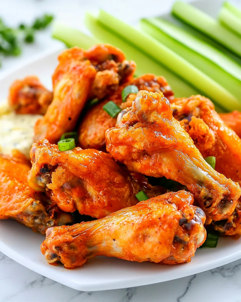 Easy The Crispiest Baked Buffalo Wings picture
