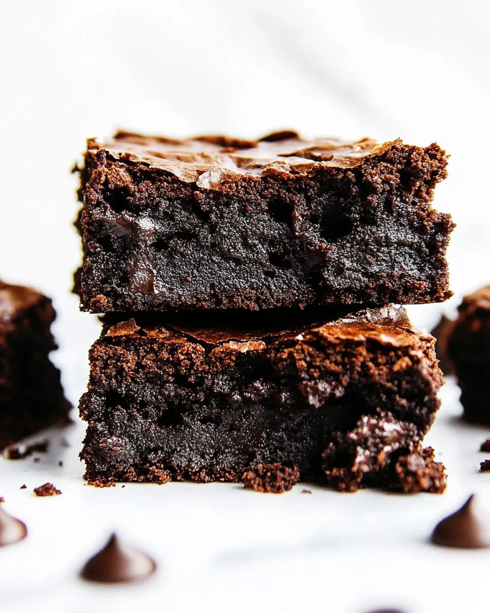 Homemade The MOST Perfect Brownies Ever! photo