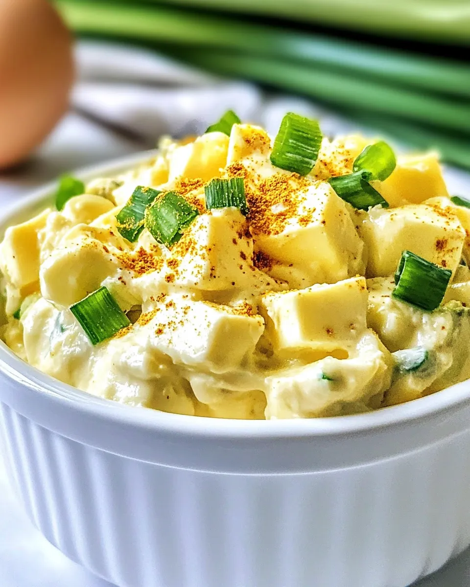 Delicious The Masters Egg Salad shot