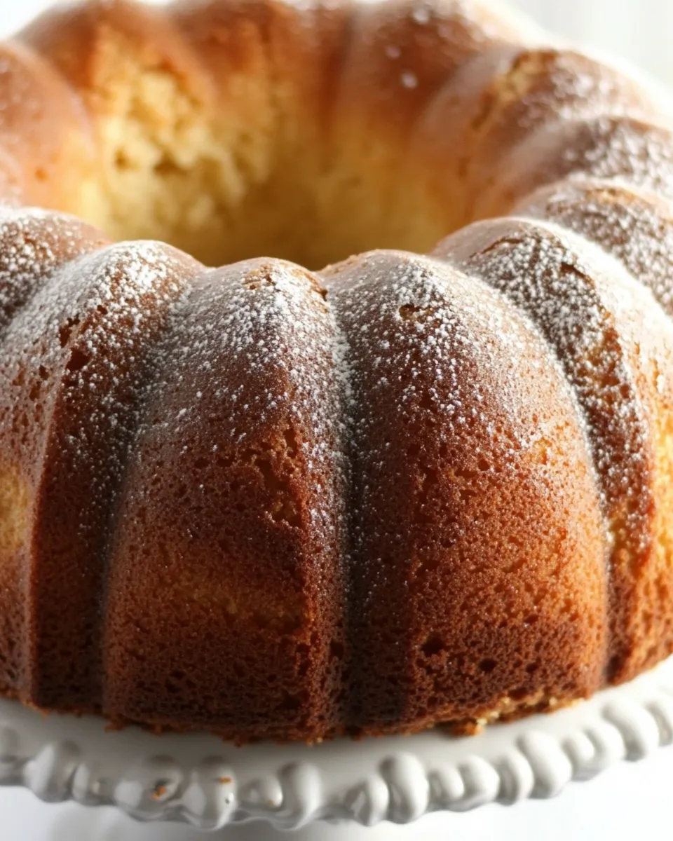 Delicious This Easy Kentucky Pound Cake Proves that Butter has Never Looked Better picture
